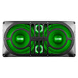 Load image into Gallery viewer, DS18 TJ/JK/JKU/JL/JLU Tailgate Enclosure Fits 2x 10in Speakers 2x 3in Tweeters Grill Included - Installation View