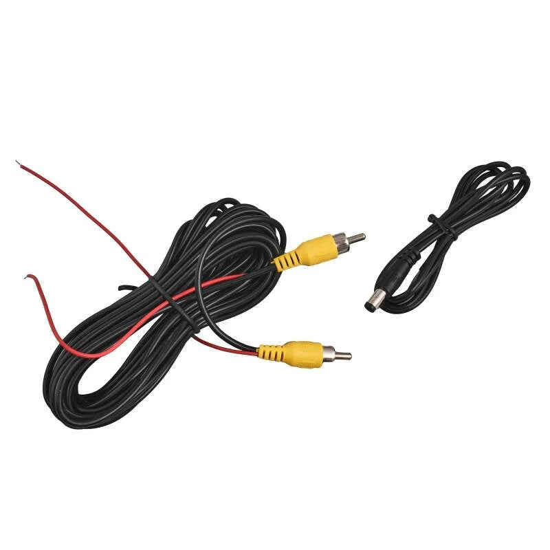DS18 Top License Plate Backup Camera- Black - Side View
