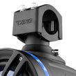 Load image into Gallery viewer, DS18 Tower Speakers 6.5in 100 Watts RMS w/ RGB LED Lights Red - Back View