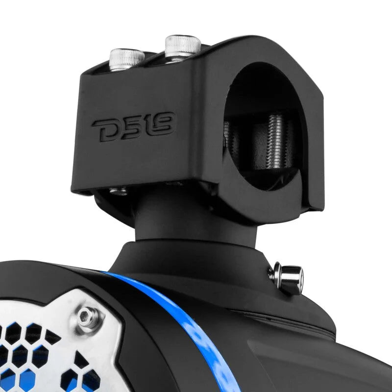 DS18 Tower Speakers 6.5in 1in Driver 150 Watts RMS w/ RGB LED Lights Black - Main Product View