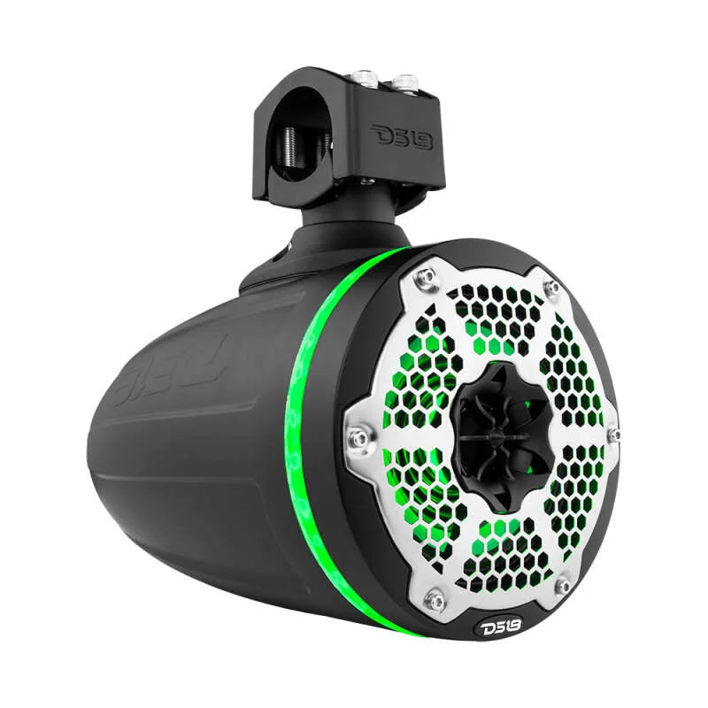 DS18 Tower Speakers 6.5in 1in Driver 150 Watts RMS w/ RGB LED Lights Black - Installation View