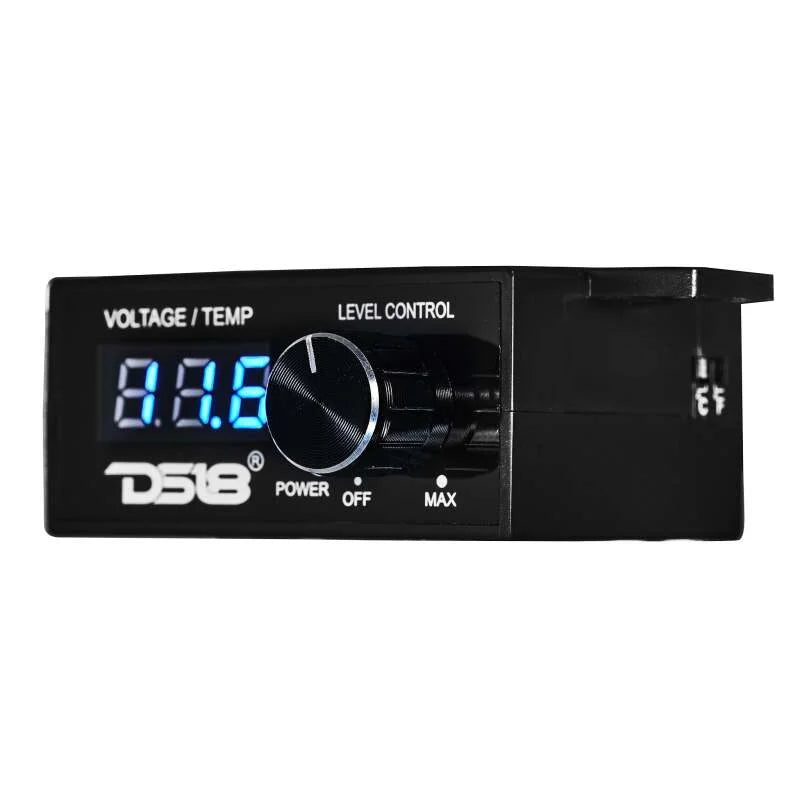 DS18 Universal Bass Knob w/ Temperature & Volt Meter - Side View