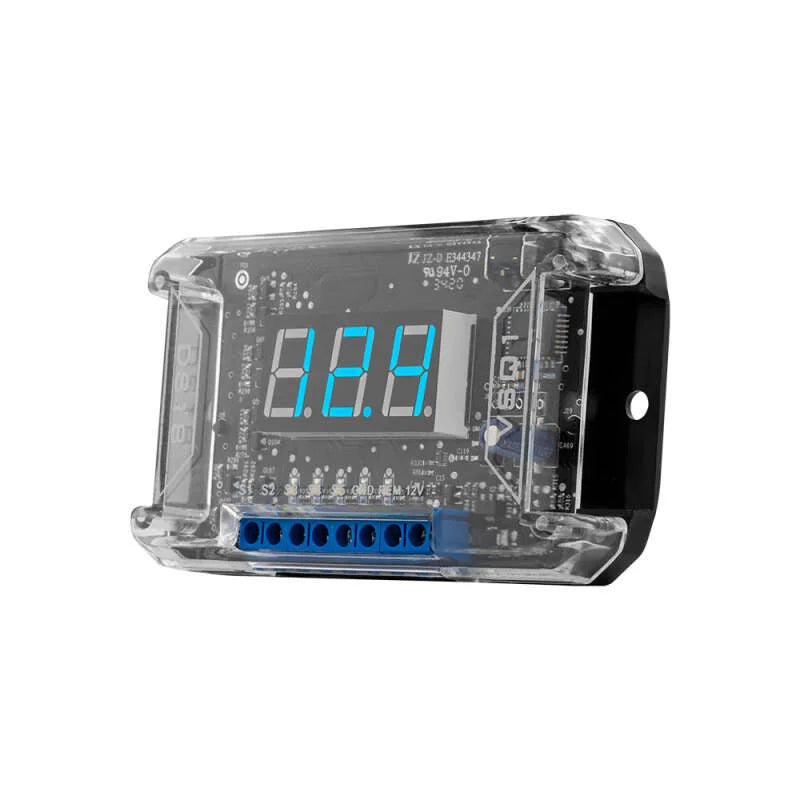 DS18 Volt Meter w/ Remote Outputs & Adjustable Delay - Back View