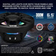 Load image into Gallery viewer, DS18 Water Fall Center Cnsl Loaded Enclosure 2x NXL-IQ6/BK Included 2017+ 2&amp;4 Door IP65 PE Material - Additional View 9