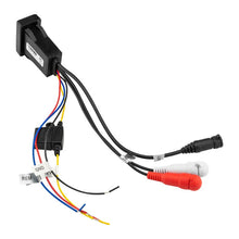 Load image into Gallery viewer, DS18 Waterproof Rocker Switch Bluetooth Audio Receiver w/ Controls - Side View