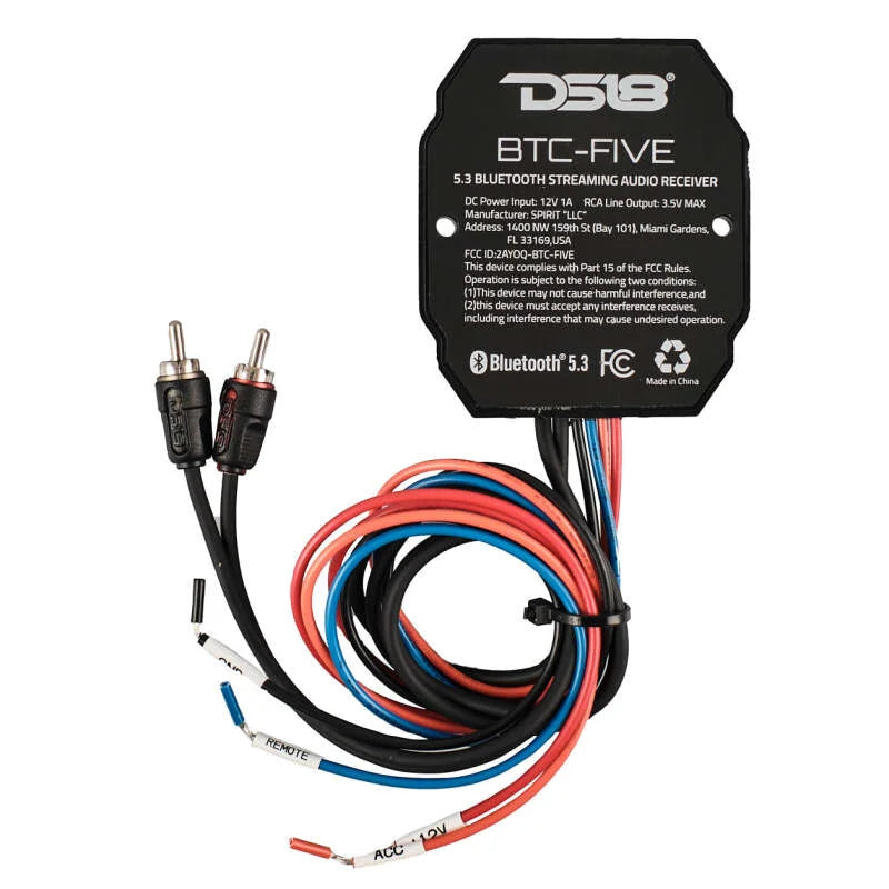 DS18 Wireless Audio Receiver Bluetooth 5.3 Remote Out IP66 Waterproof Rating - Additional View 5