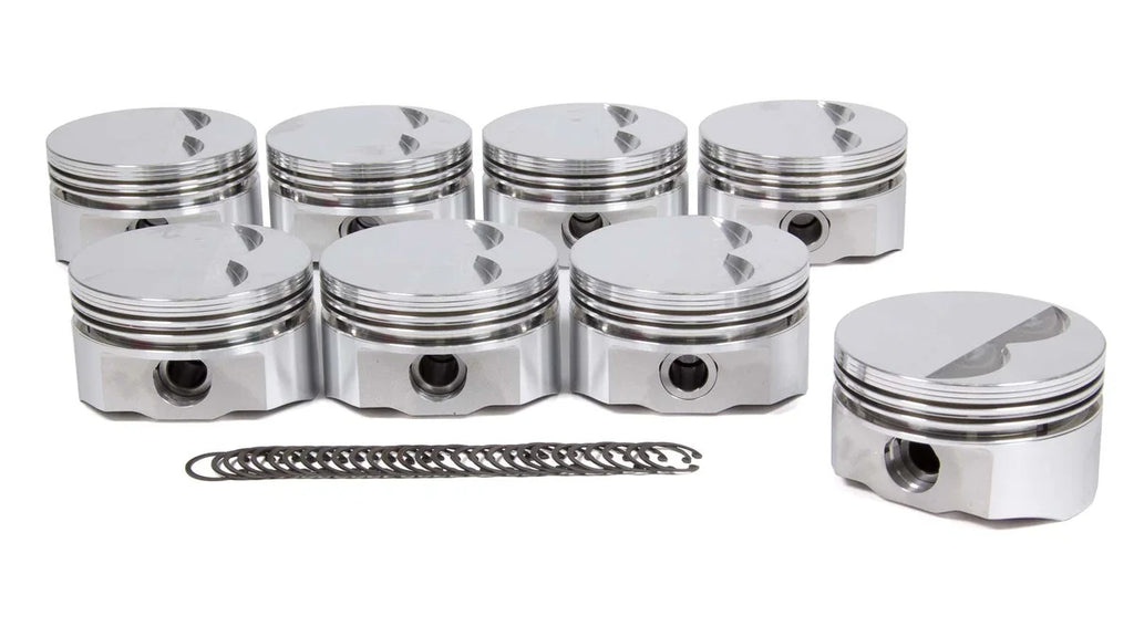 DSS RACING SBC E Piston Set 4.000 F/T -5cc 8700-4000
