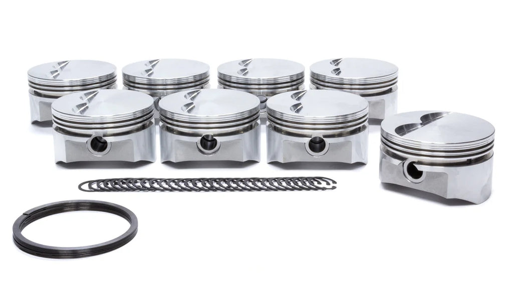 DSS RACING SBC E Piston Set 4.030 F/T -5cc 8705-4030