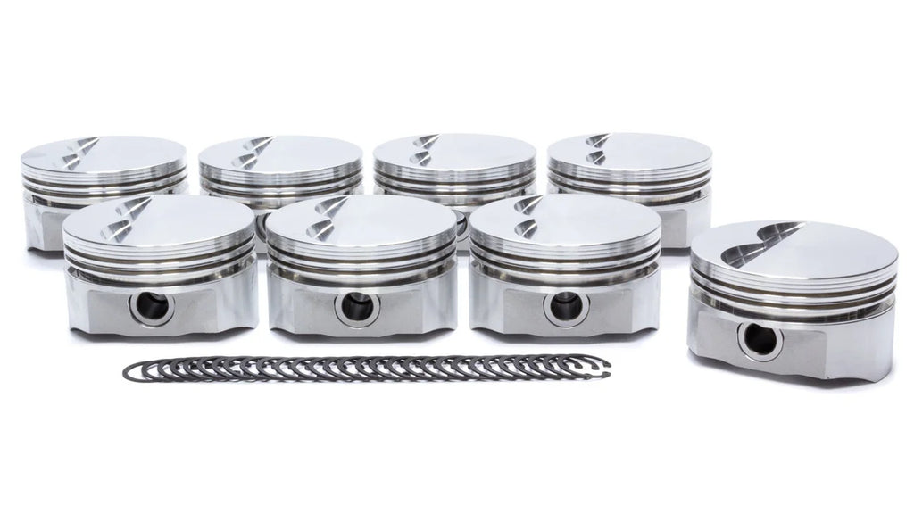 DSS RACING SBC E Piston Set 4.030 F/T -5cc 8710-4030