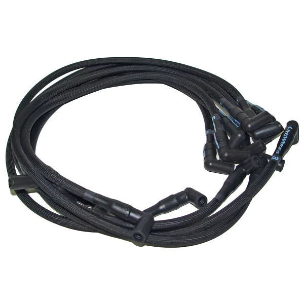 DUI Distributor Live Wires BBC Under Headers HEI 90 Deg Black C9055BK