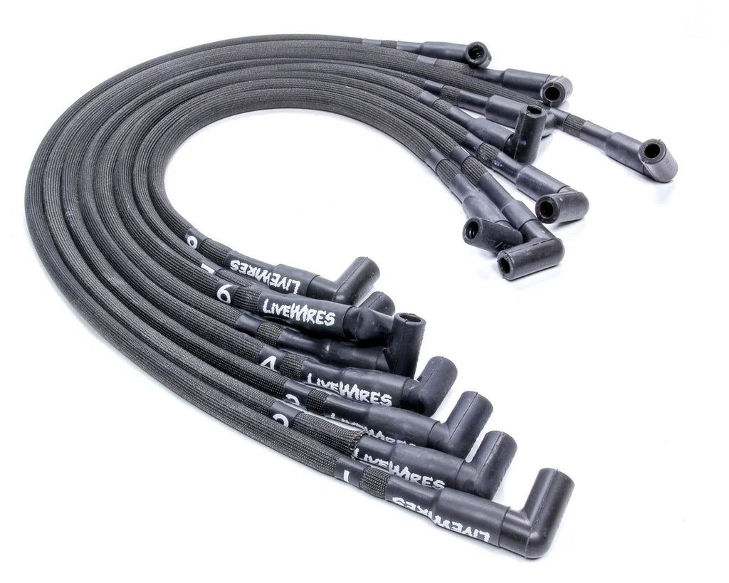 DUI Distributor Live Wires SBC Over V/C HEI 90 Deg Black C9053BK