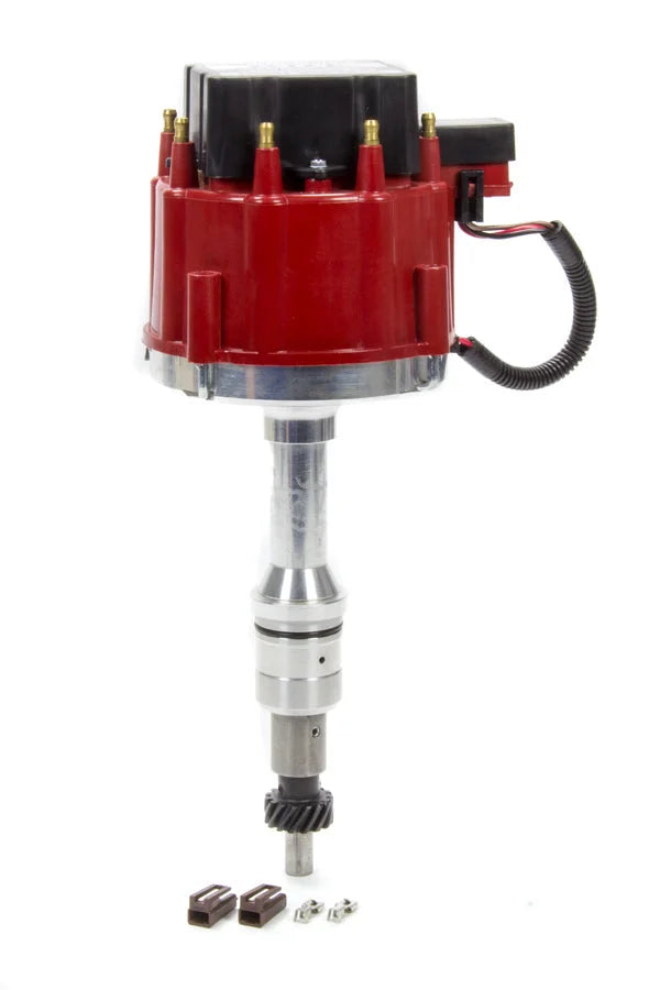 DUI Distributor Racing Distributor SBF 351W Red Cap w/o Vac Adv 358212RD