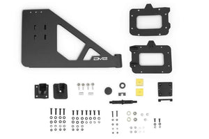 DV8 07-18 Jeep Wrangler (JK) Tire Carrier for MTO Bumper - Main Product View