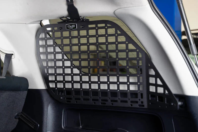 DV8 10-23 Toyota 4Runner Rear Window Molle Panels - Side View