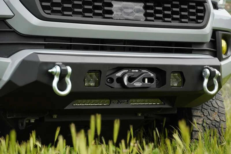 DV8 16-23 Toyota Tacoma Center Mount Winch Front Bumper - Additional View 5