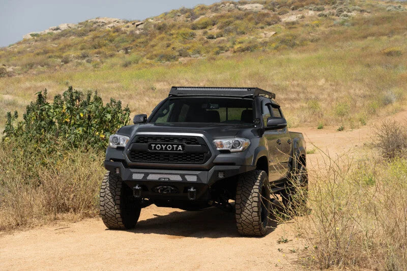 DV8 16-23 Toyota Tacoma MTO Series Winch Front Bumper - Main Product View