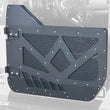 Load image into Gallery viewer, DV8 18-22 Jeep 4 Door JL/JT Aluminum Half Doors with Perforated Mesh Rear - Main Product View