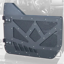 Load image into Gallery viewer, DV8 18-22 Jeep 4 Door JL/JT Aluminum Half Doors with Perforated Mesh Rear - Main Product View