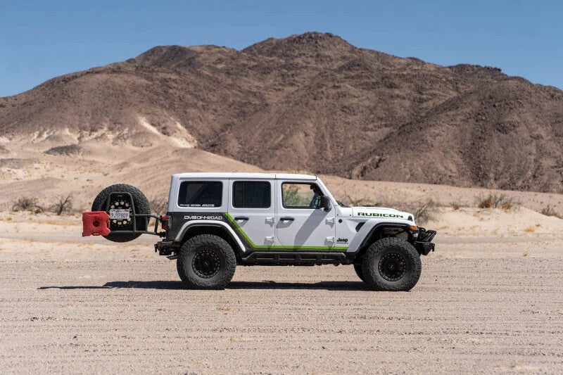 DV8 18-25 Jeep Wrangler JL Body Mounted Tire Carrier - Additional View 11
