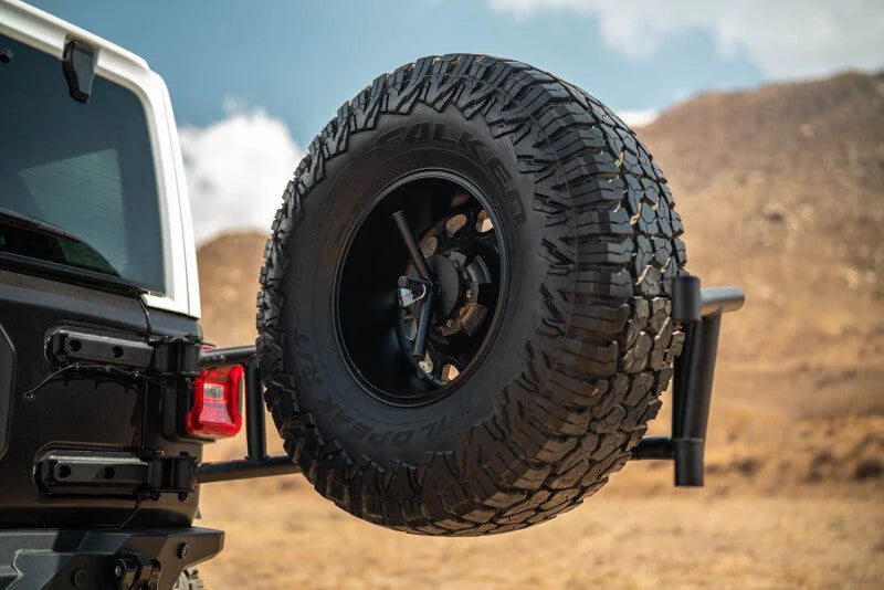 DV8 18-25 Jeep Wrangler JL Body Mounted Tire Carrier - Additional View 16