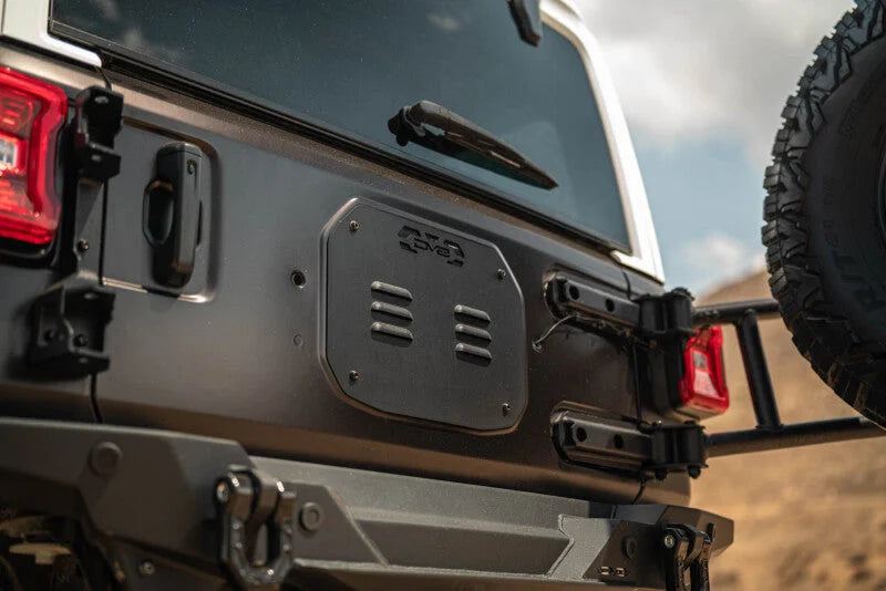 DV8 18-25 Jeep Wrangler JL Body Mounted Tire Carrier - Additional View 18