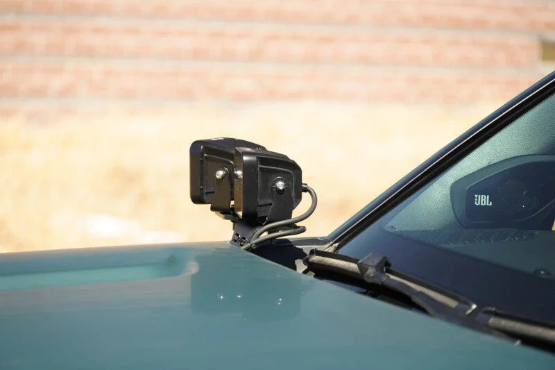 DV8 2025+ Toyota 4Runner Ditch Light Brackets - Pair - Installation View