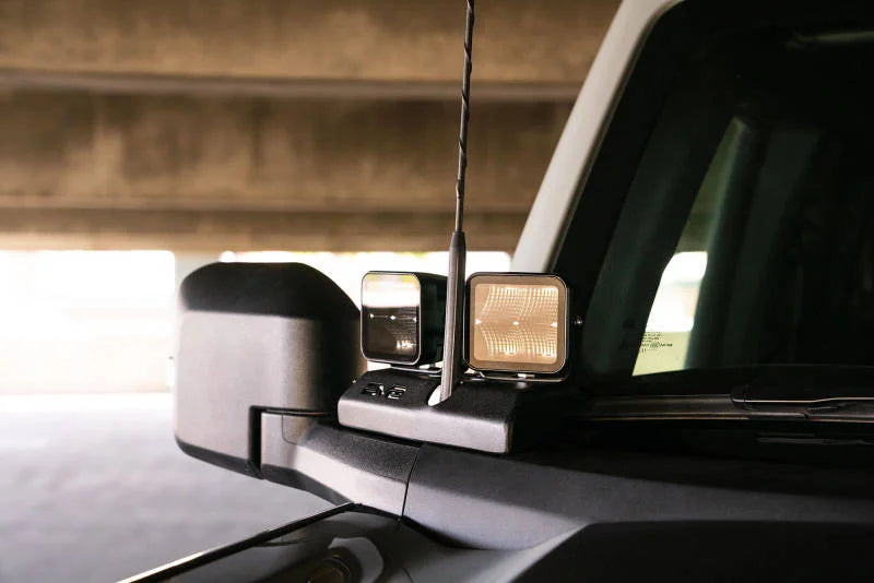 DV8 21-22 Ford Bronco A-Pillar Pod Light Mounts - Additional View 7