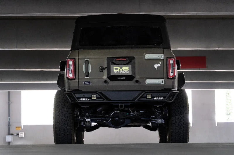 DV8 21-22 Spare Tire Delete - Back View