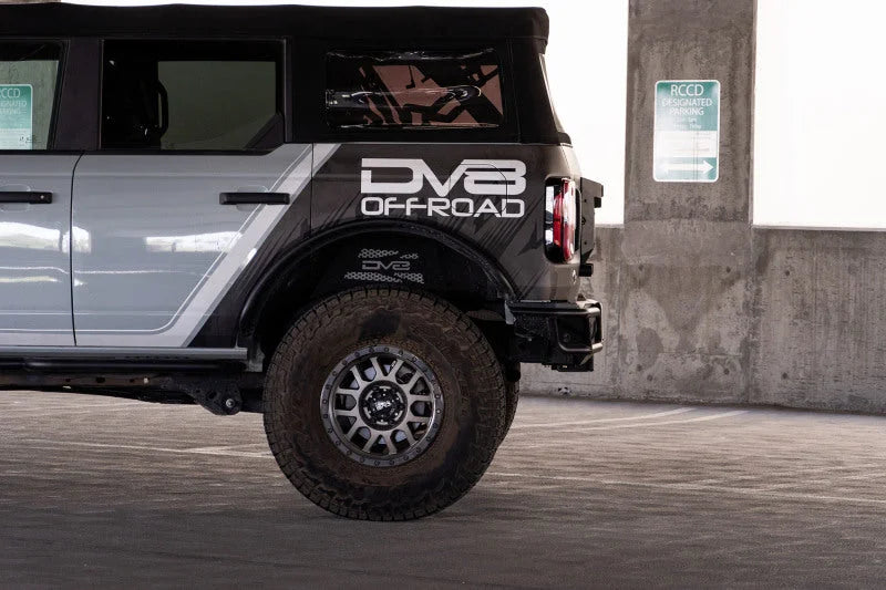 DV8 21-22 Spare Tire Delete - Installation View