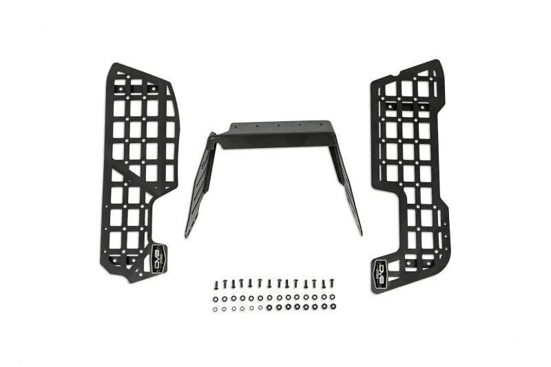 DV8 21-23 Ford Bronco Center Console Molle Panels & Bridge - Side View