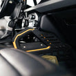 Load image into Gallery viewer, DV8 21-23 Ford Bronco Center Console Molle Panels &amp; Bridge - Back View