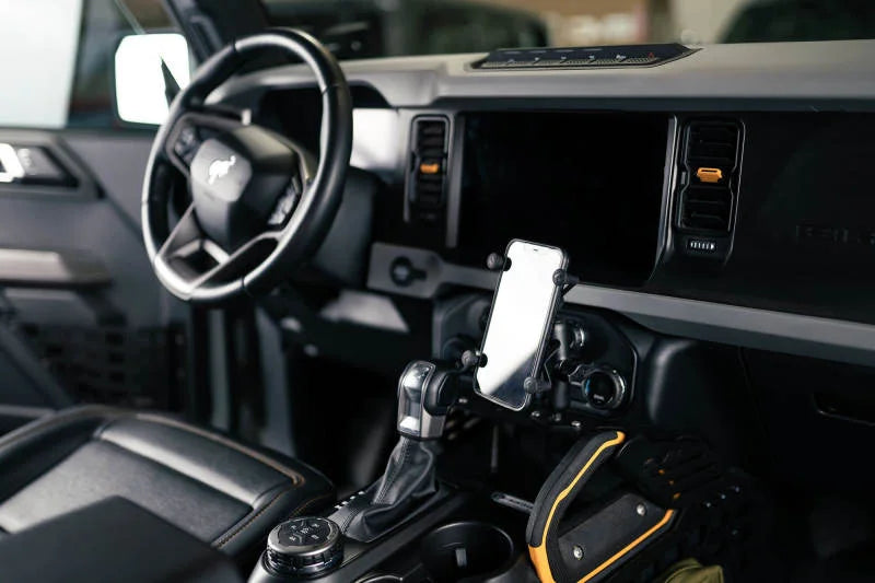 DV8 21-23 Ford Bronco Center Console Molle Panels & Bridge - Additional View 5