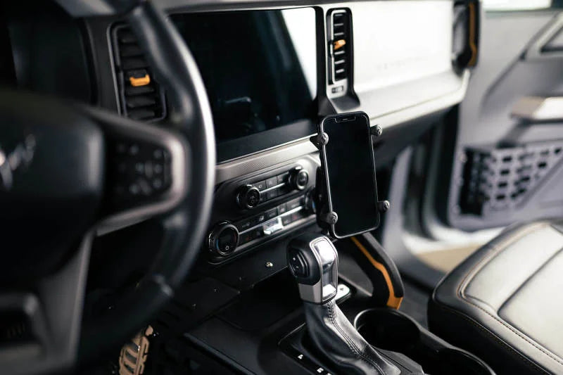 DV8 21-23 Ford Bronco Center Console Molle Panels & Bridge - Additional View 6