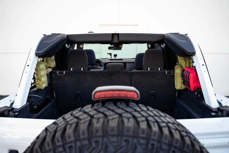DV8 21-23 Ford Bronco Rear Window Molle Panels - Additional View 8