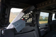 Load image into Gallery viewer, DV8 21+ Ford Bronco Pocketed Rear Window Molle Panels (Soft Top/2-Door Models) - Installation View