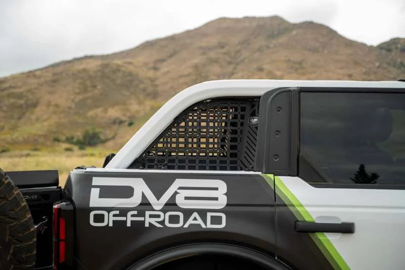 DV8 21+ Ford Bronco Pocketed Rear Window Molle Panels (Soft Top/2-Door Models) - Additional View 7