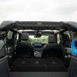 Load image into Gallery viewer, DV8 21+ Ford Bronco Pocketed Rear Window Molle Panels (Soft Top/2-Door Models) - Additional View 9