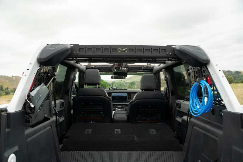 DV8 21+ Ford Bronco Pocketed Rear Window Molle Panels (Soft Top/2-Door Models) - Additional View 9