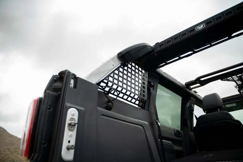 DV8 21+ Ford Bronco Pocketed Rear Window Molle Panels (Soft Top/2-Door Models) - Additional View 13