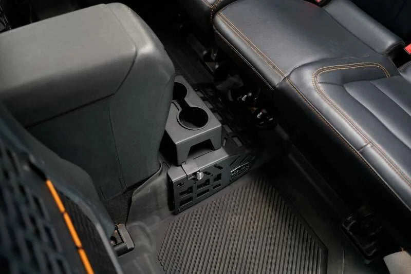 DV8 21+ Ford Bronco Rear Seat Cup Holder and Molle Panels (2-Door Models) - Additional View 12