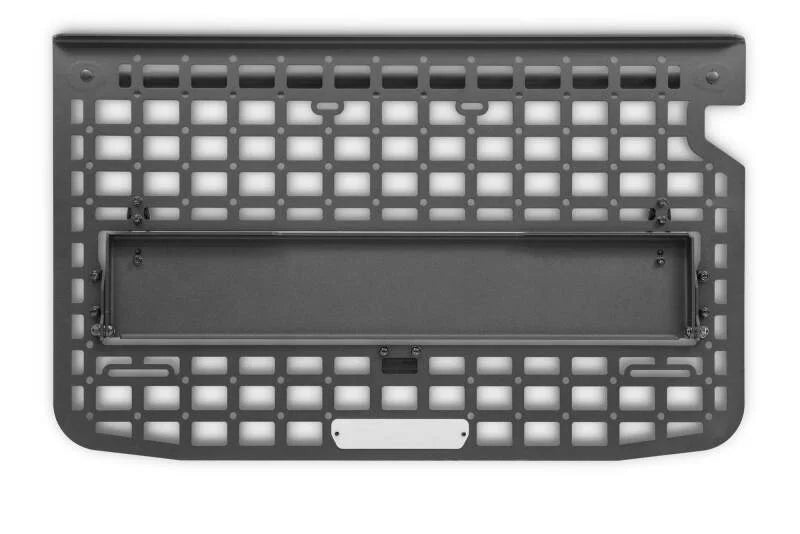 DV8 21+ Ford Bronco Tailgate Molle Panels - Installation View