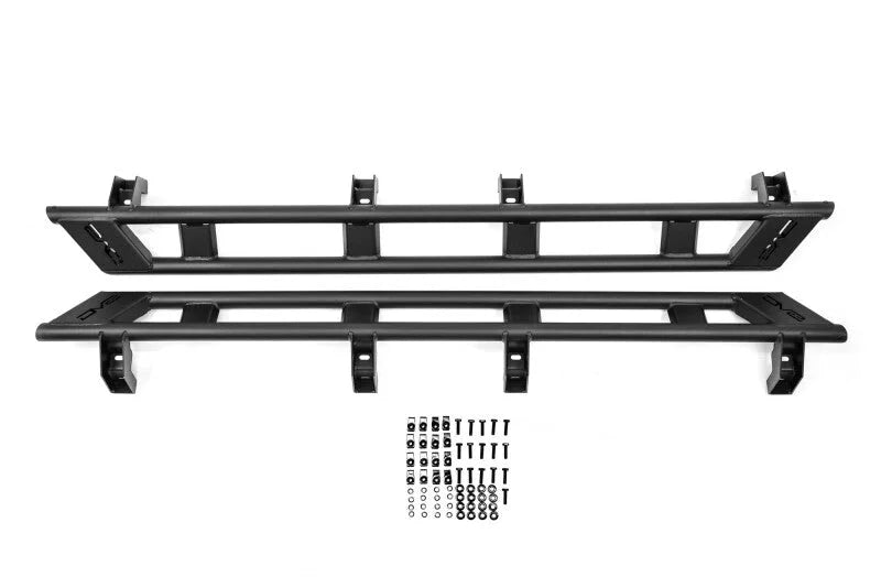 DV8 23-25 Chevy Colorado & GMC Canyon Rock Sliders - Micro Texture Black - Additional View 5