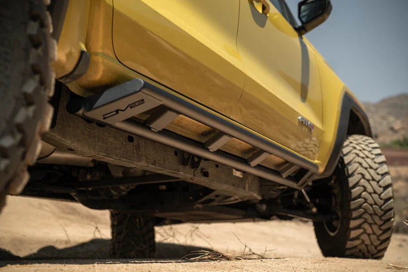 DV8 23-25 Chevy Colorado & GMC Canyon Rock Sliders - Micro Texture Black - Additional View 6