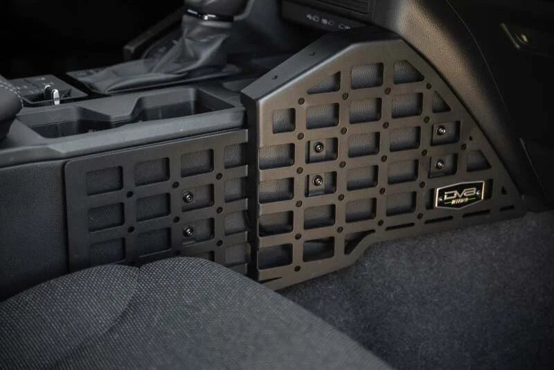 DV8 24-25 Toyota Land Cruiser Center Console Molle Panels - Installation View