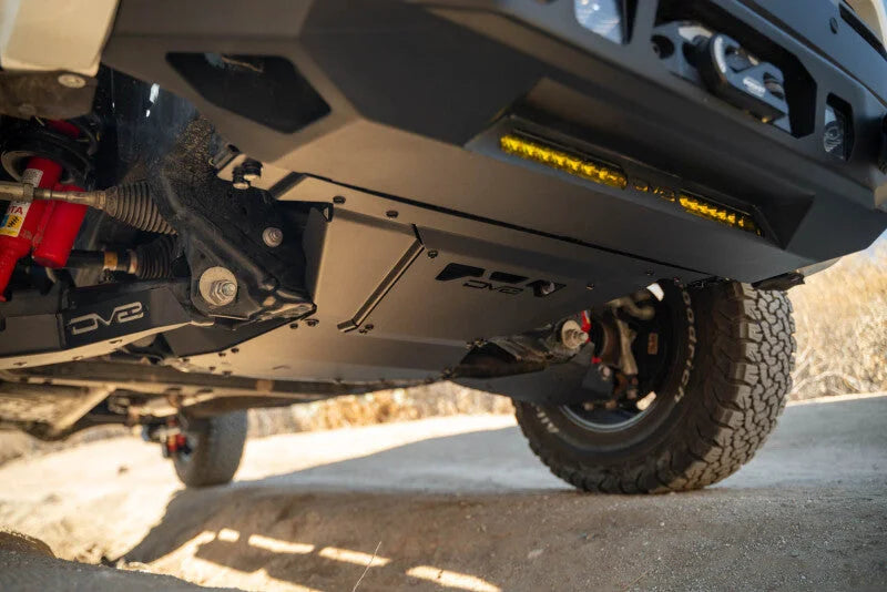 DV8 24-25 Toyota Tacoma & Land Cruiser Rear Belly Skid Plate - Additional View 6