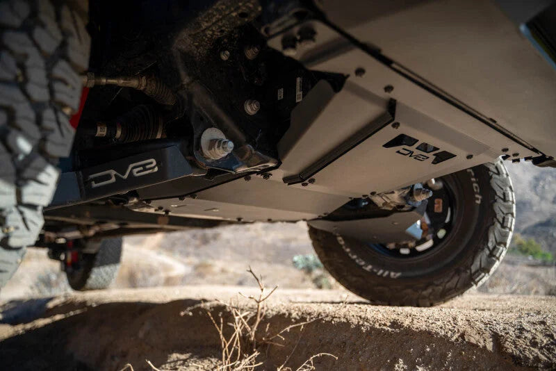 DV8 24-25 Toyota Tacoma & Land Cruiser Rear Belly Skid Plate - Additional View 12
