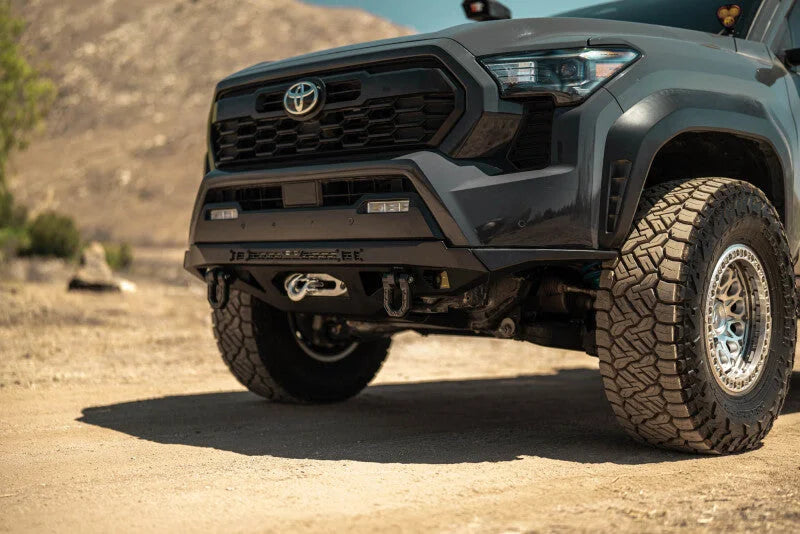 DV8 24-25 Toyota Tacoma Spec Series Front Winch Bumper - Micro-Texture Black - Additional View 13