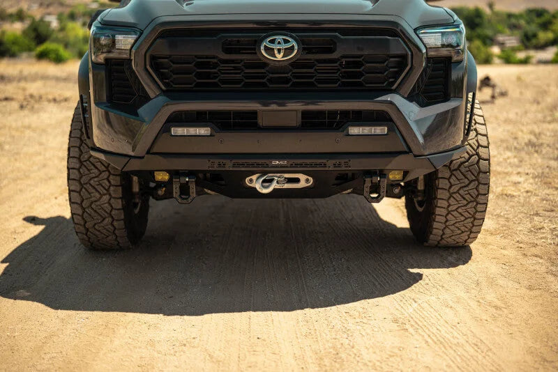 DV8 24-25 Toyota Tacoma Spec Series Front Winch Bumper - Micro-Texture Black - Additional View 14