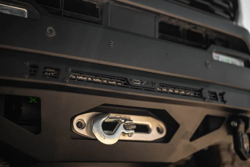DV8 24-25 Toyota Tacoma Spec Series Front Winch Bumper - Micro-Texture Black - Additional View 16