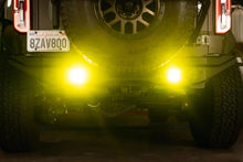 Load image into Gallery viewer, DV8 3-Inch Elite Series LED Amber Flush Mount Pod Light - Installation View